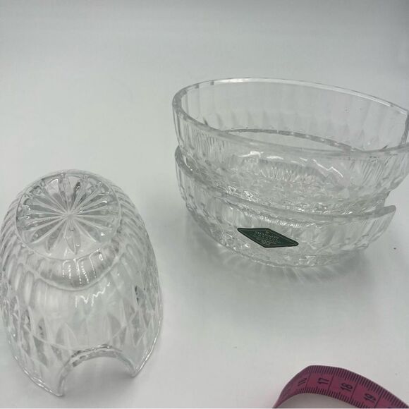 Shannon Crystal Set of 4 Spoon Holder Bowls - Picture 6 of 10